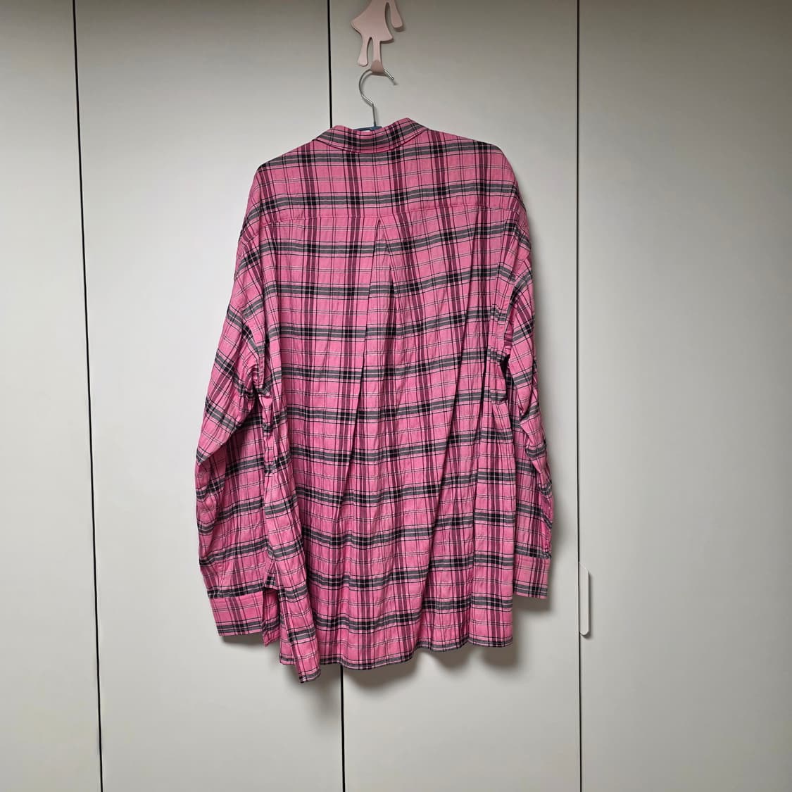 밈더워드로브 믹스베리 핑크 셔츠 3사이즈 새제품 상품이미지4