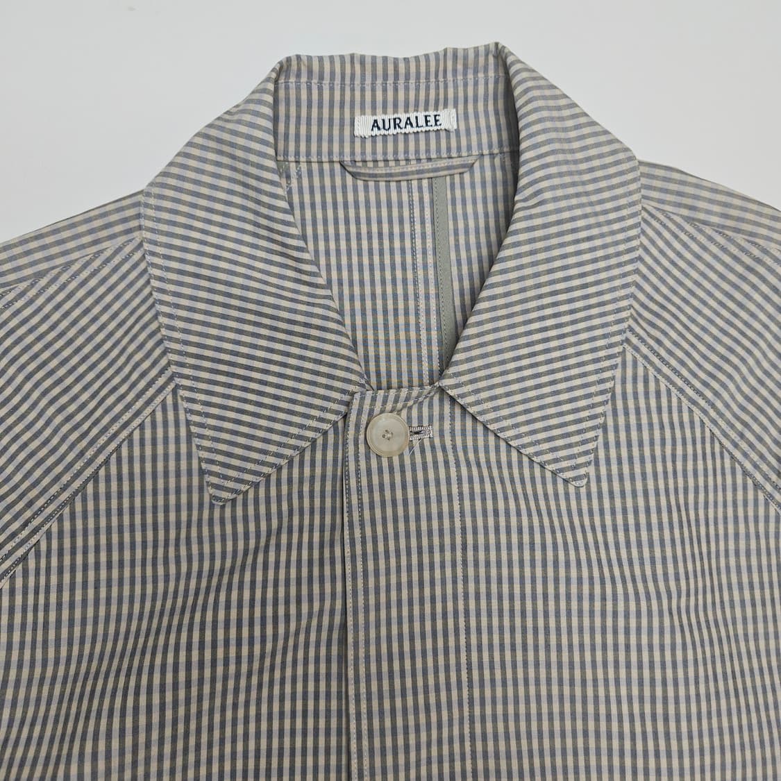 (무료배송) 오라리 핀스 웨더 클로스 체크 코트 - 4사이즈 상품이미지2