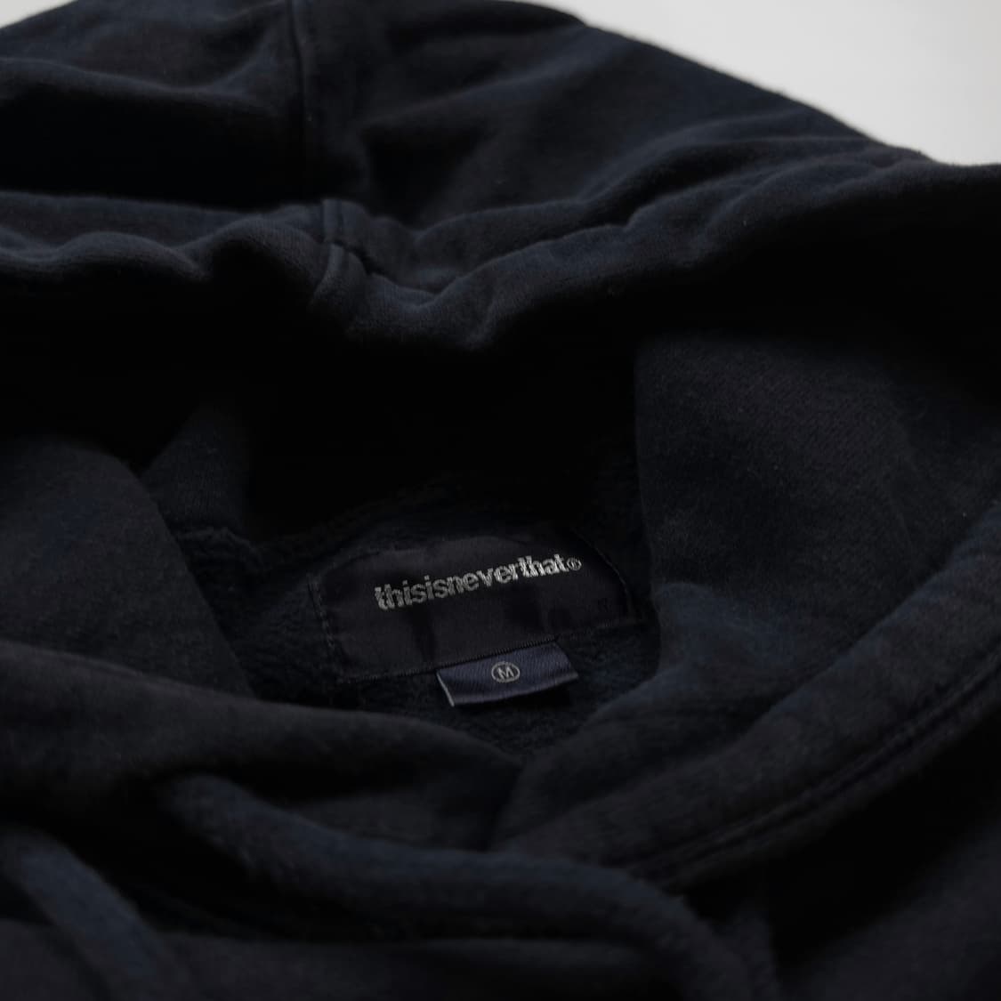 디스이즈네버댓 빅로고 박시핏 후드 티셔츠 (L) 상품이미지4