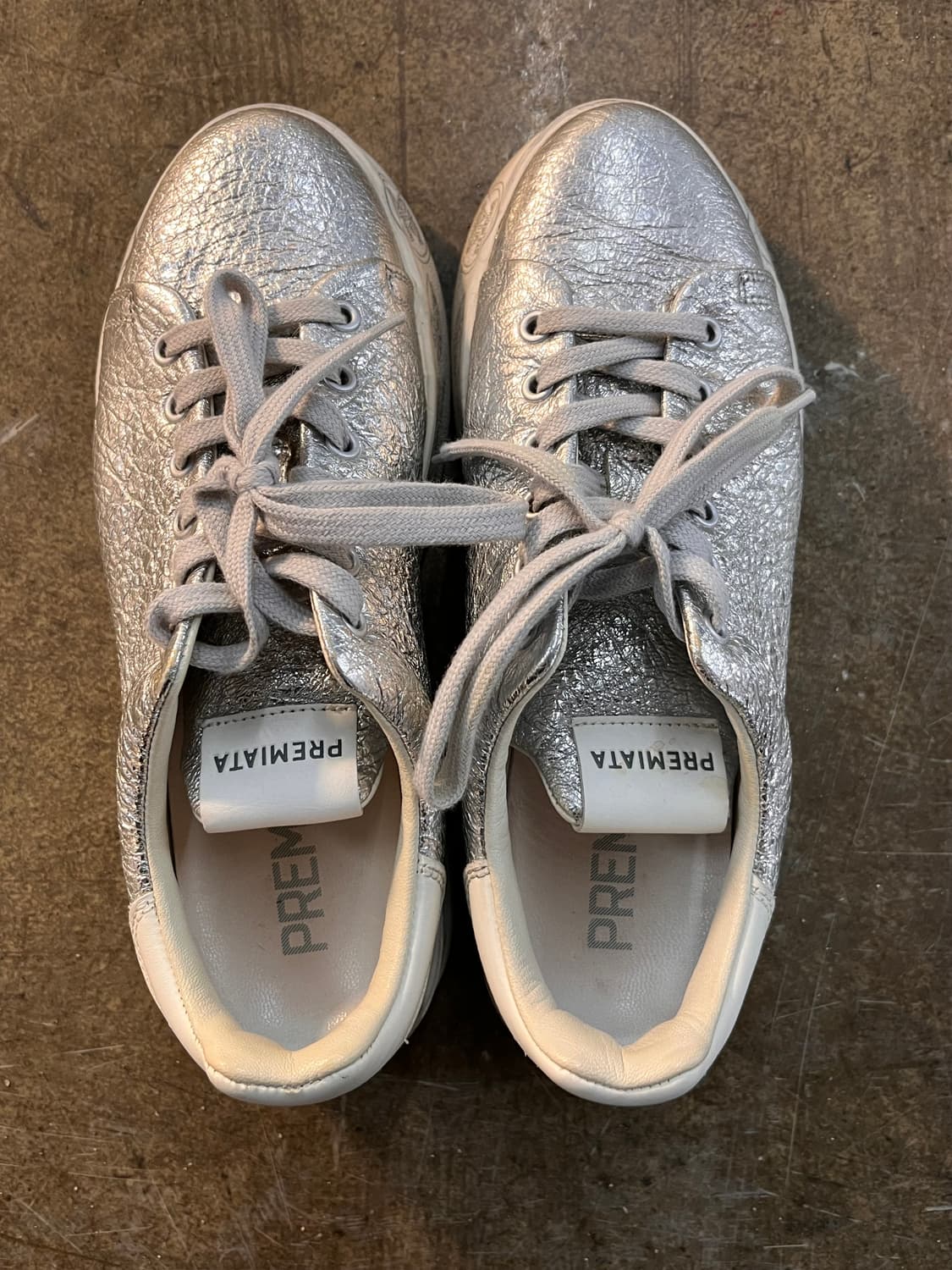 프리미아타 실버 스니커즈 37 상품이미지2