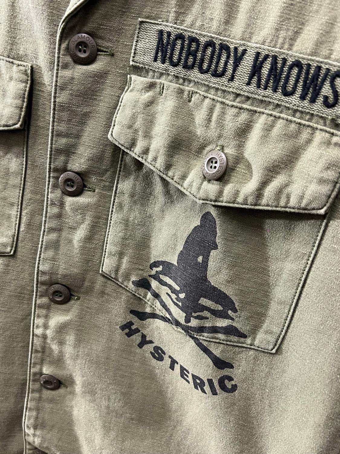 Hysteric Glamour Military Shirt Jacket 상품이미지3