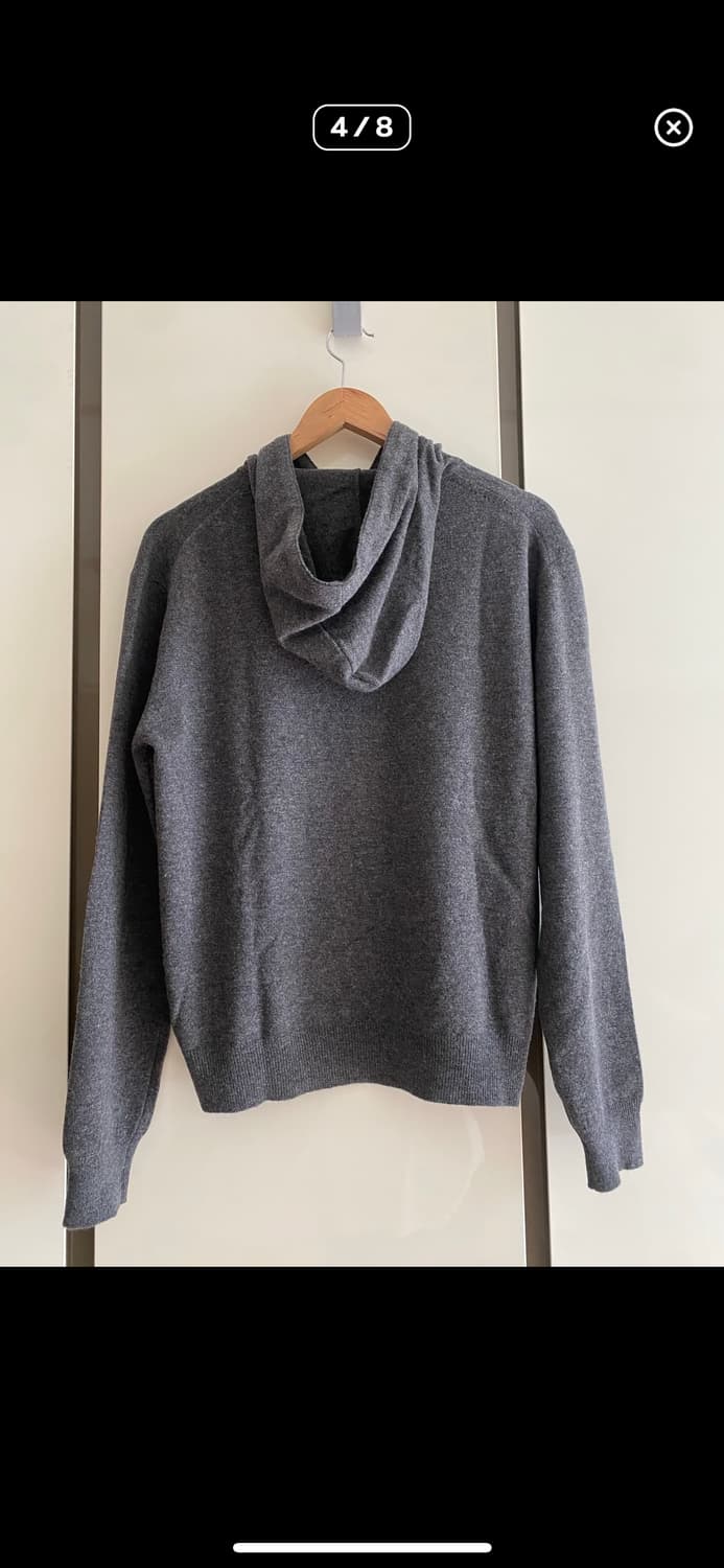 [2] 머듈 니트 후드 그레이 상품이미지2