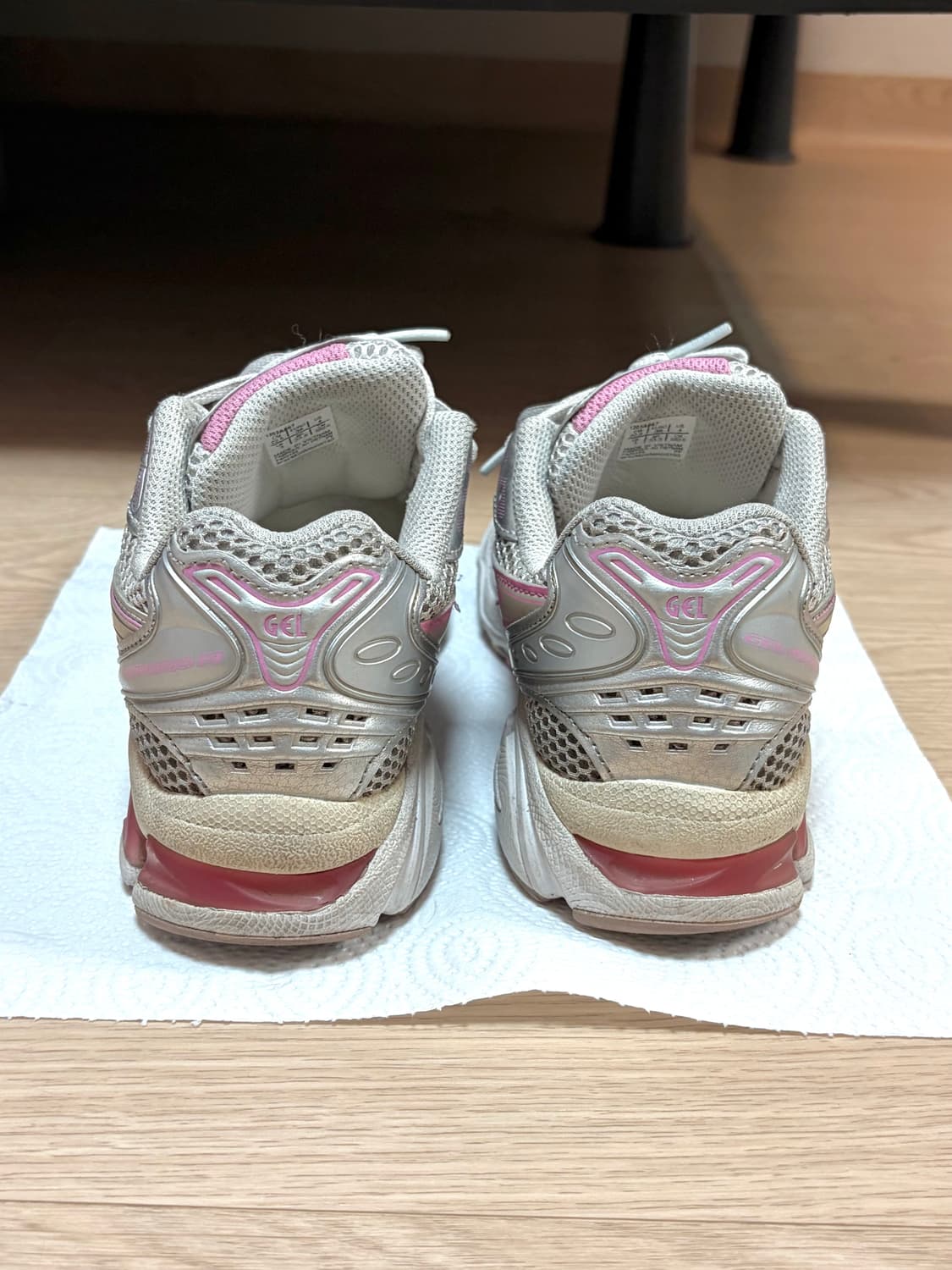 아식스 언리미티드 젤 카야노 14 화이트 펀 운동화 상품이미지4