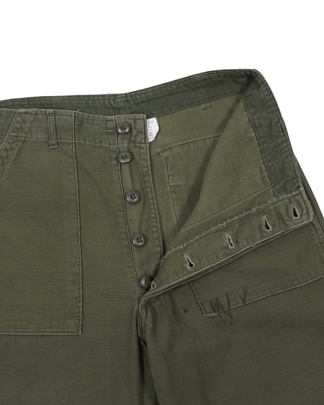 1974 US Army 미군 OG-107 퍼티그 팬츠 빈티지 밀리터리 상품이미지5