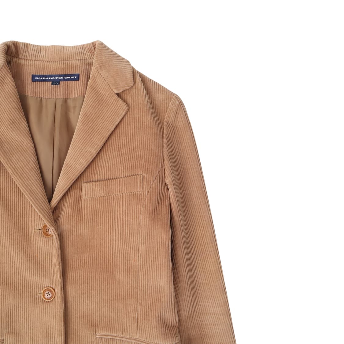 랄프로렌 베이지 코듀로이 3B 자켓 상품이미지3