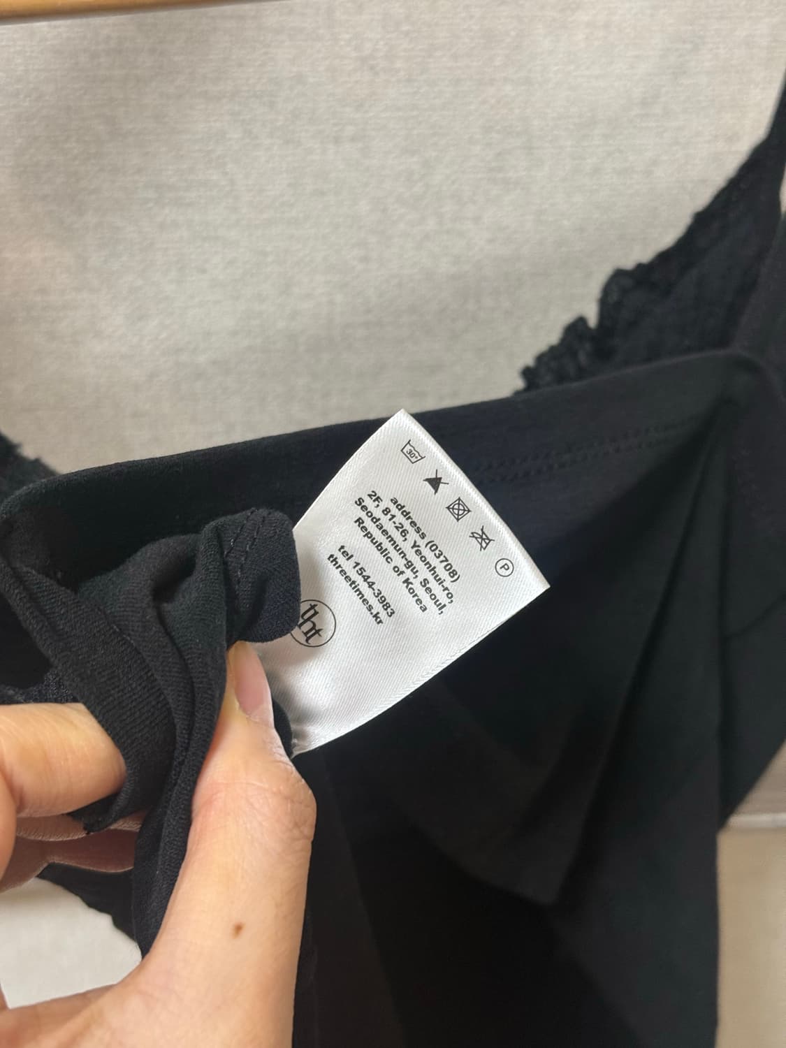 Threetimes sleeveless 쓰리타임즈 나시 상품이미지4