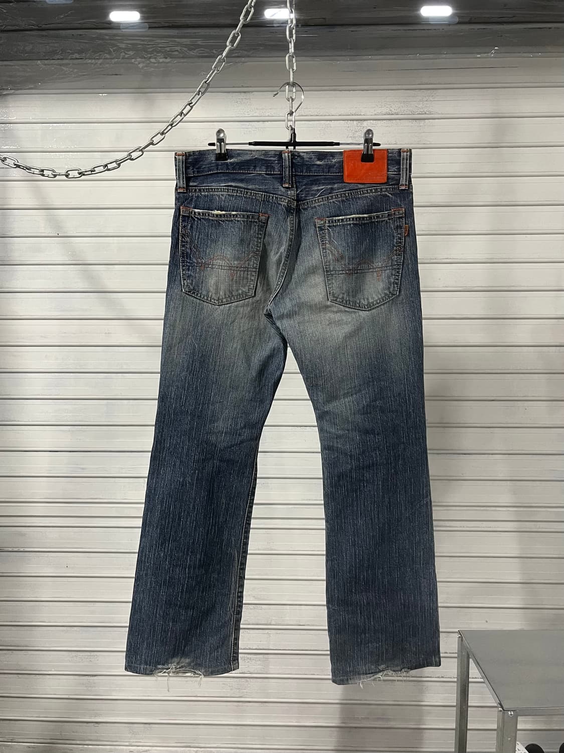 Edwin 505 x 511 orange-tab flare jean 상품이미지4