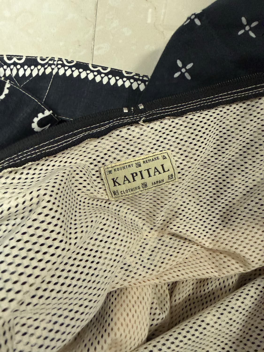 KAPITAL BANDANA HOBO BAG 상품이미지3
