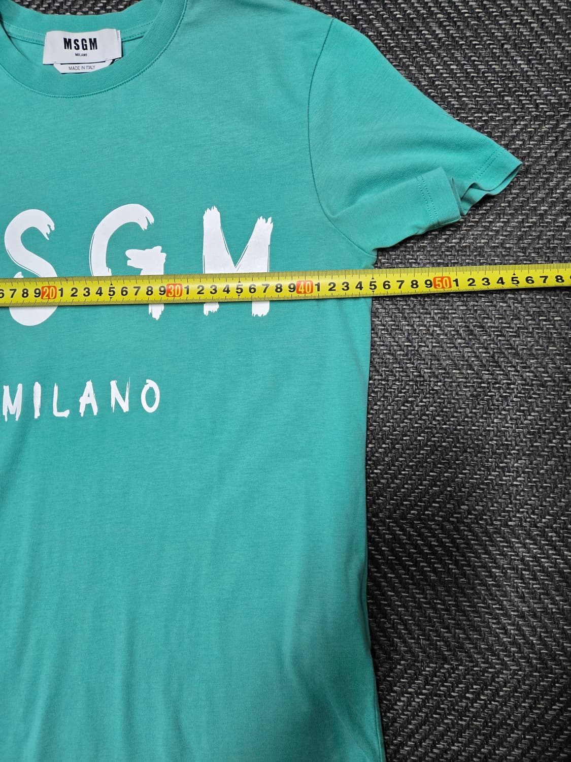 엠에스지엠 MSGM 밀라노 민트 반팔 티셔츠 상품이미지5