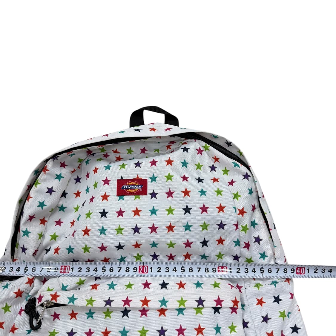 디키즈 빈티지 모리걸 별 스타 패턴 화이트 백팩 가방 상품이미지6