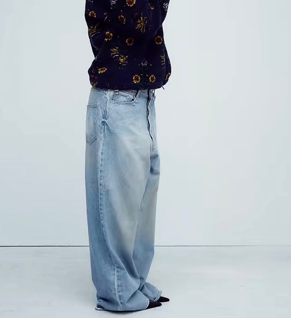 shapesUSA 선데이 블루 베기 데님 32 상품이미지1