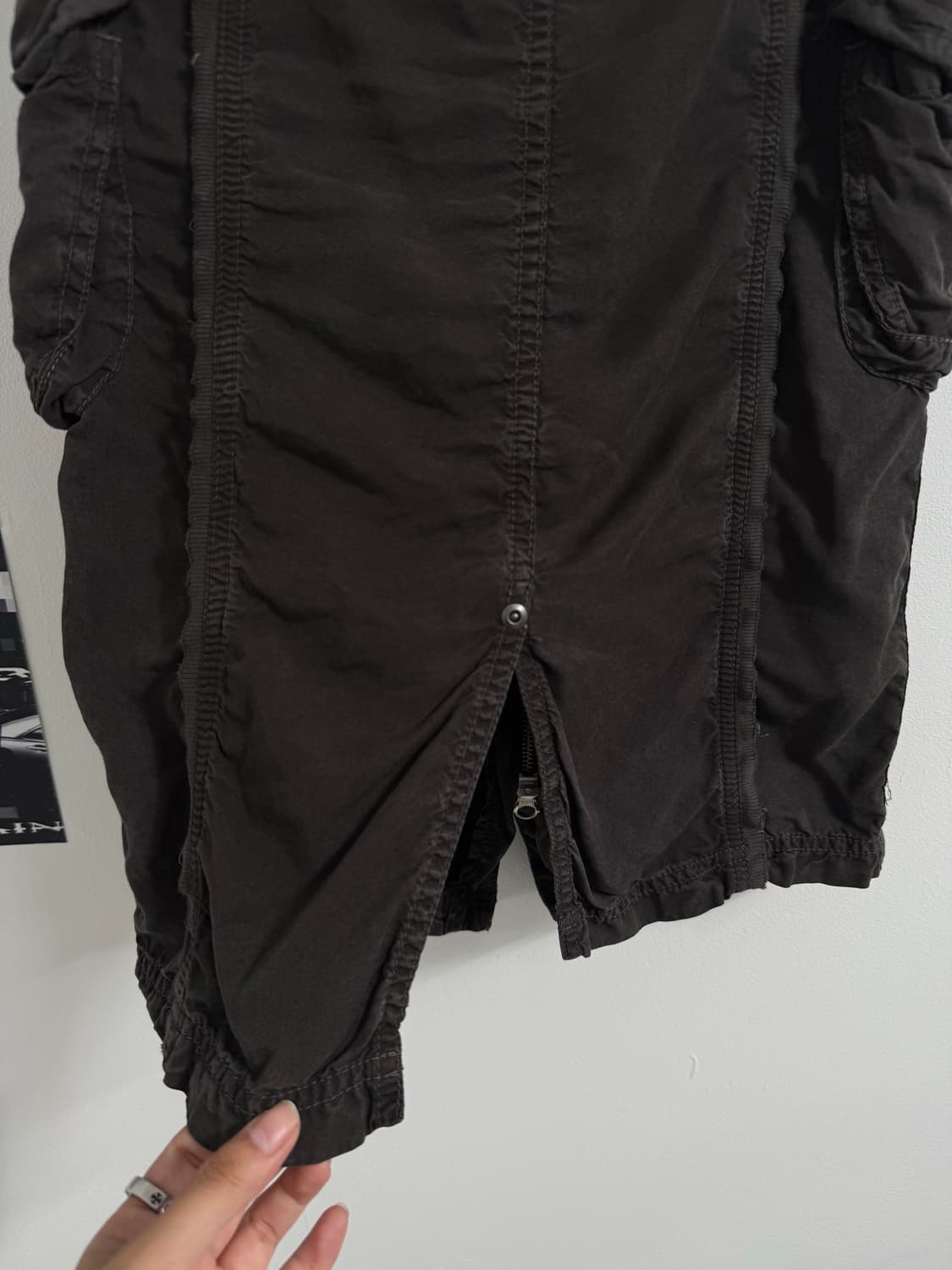 00s pocket detailed midi skirt 상품이미지5