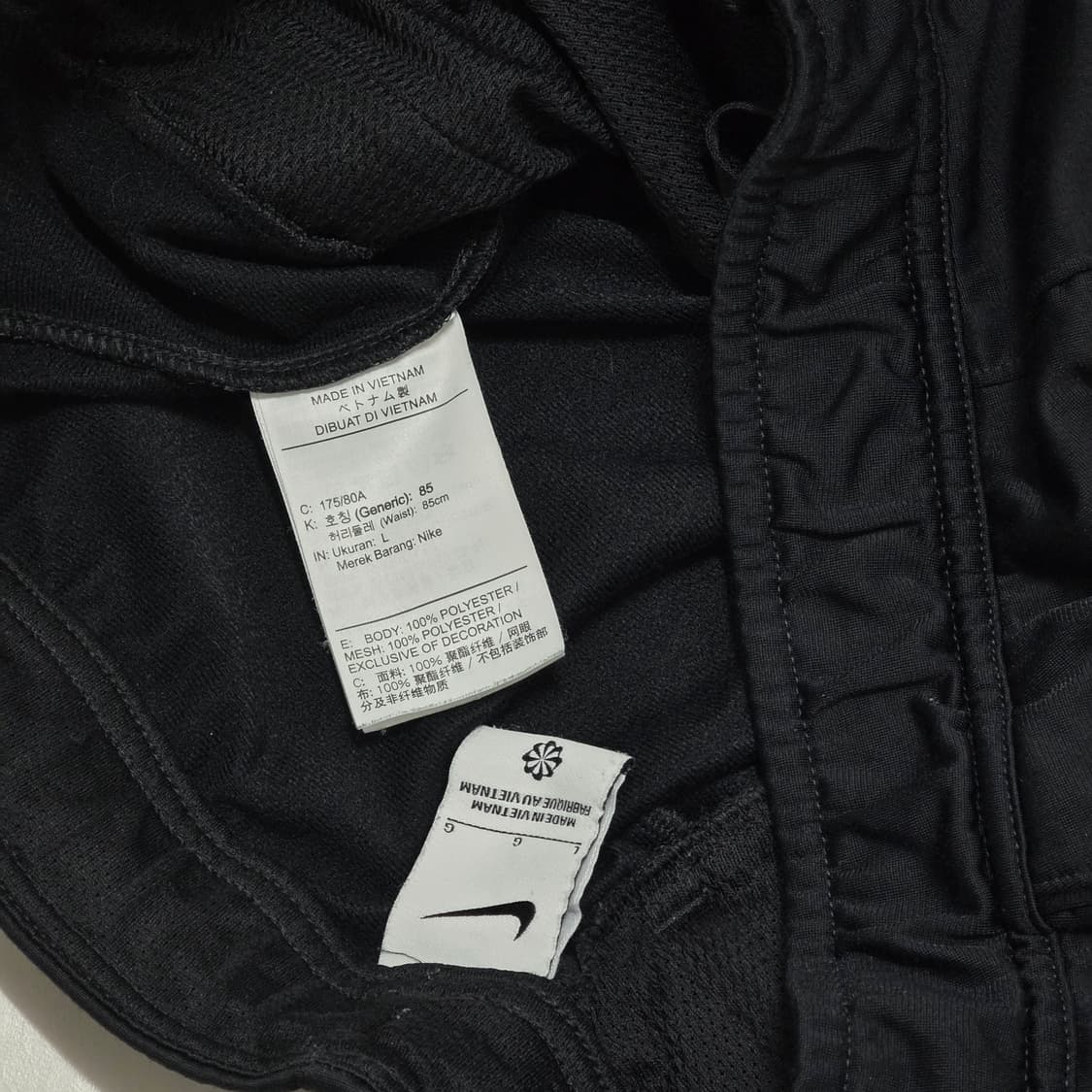 L 나이키 테니스 코트 트랙팬츠 블랙 상품이미지5