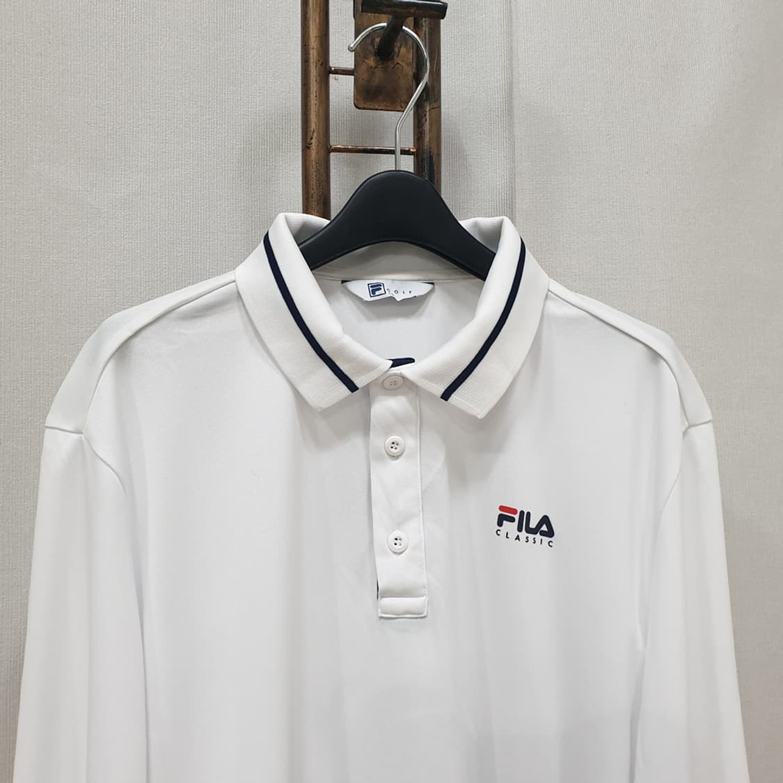 휠라 남성 골프티셔츠 긴팔 100 상품이미지2