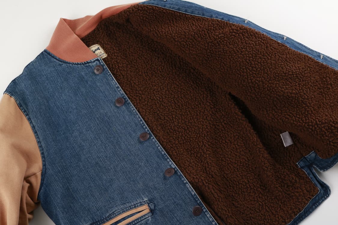 [L] 구즈베리레이 스포츠 블레이저 데님 캔버스 자켓 상품이미지3