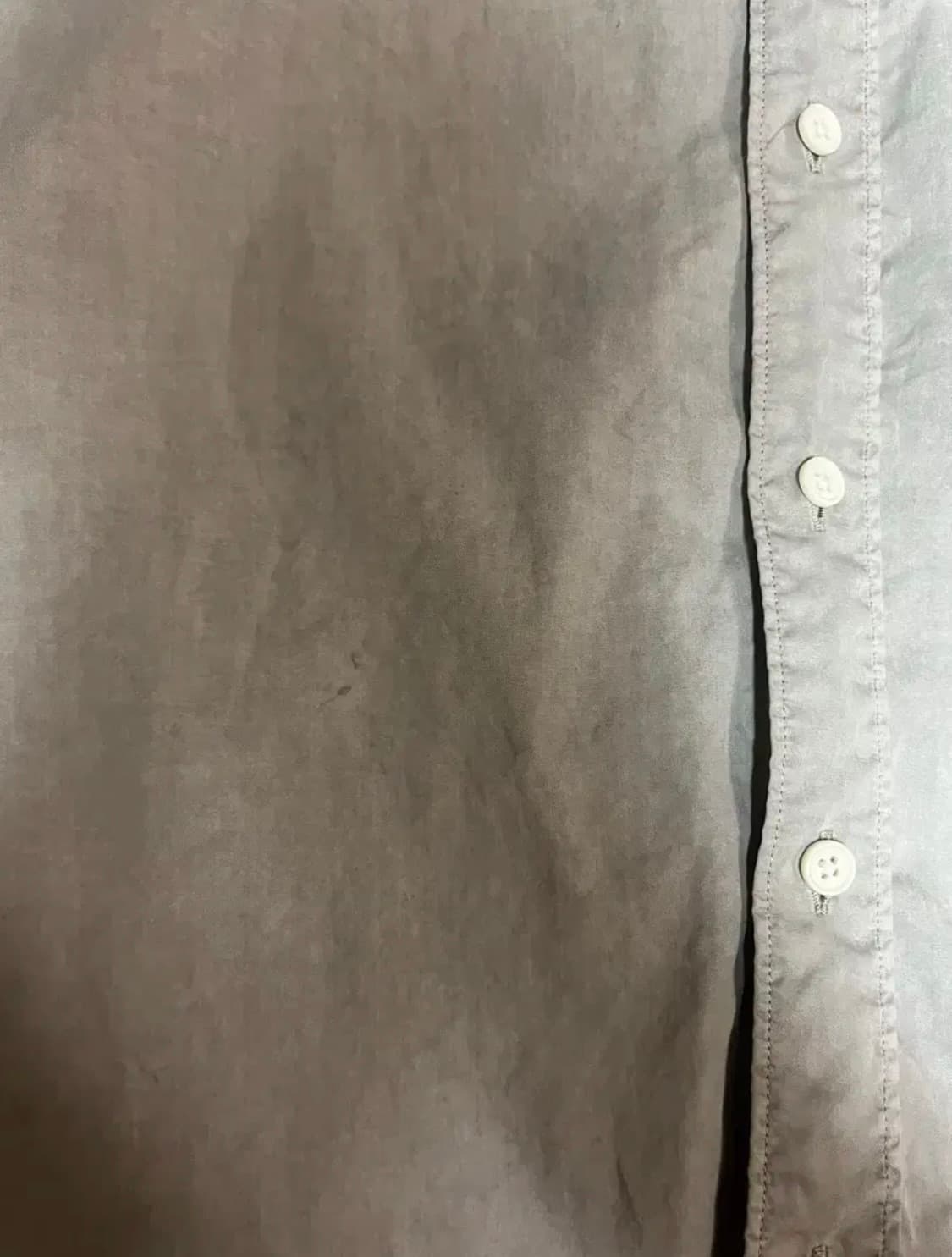 [0] 어나더오피스 휴즈 가먼트 셔츠 더스트 그레이 상품이미지3