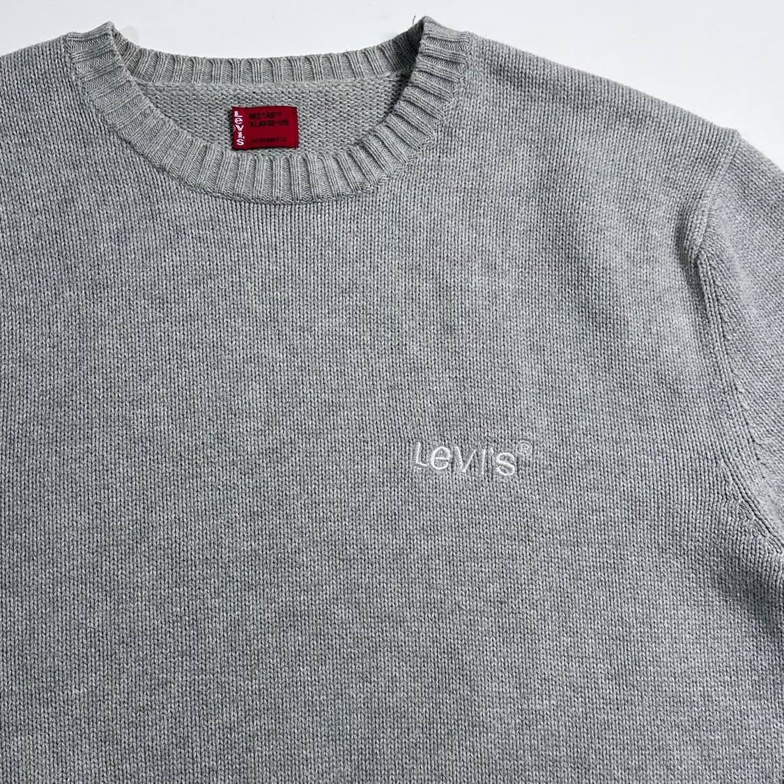 리바이스 그레이 코튼 니트  상품이미지3