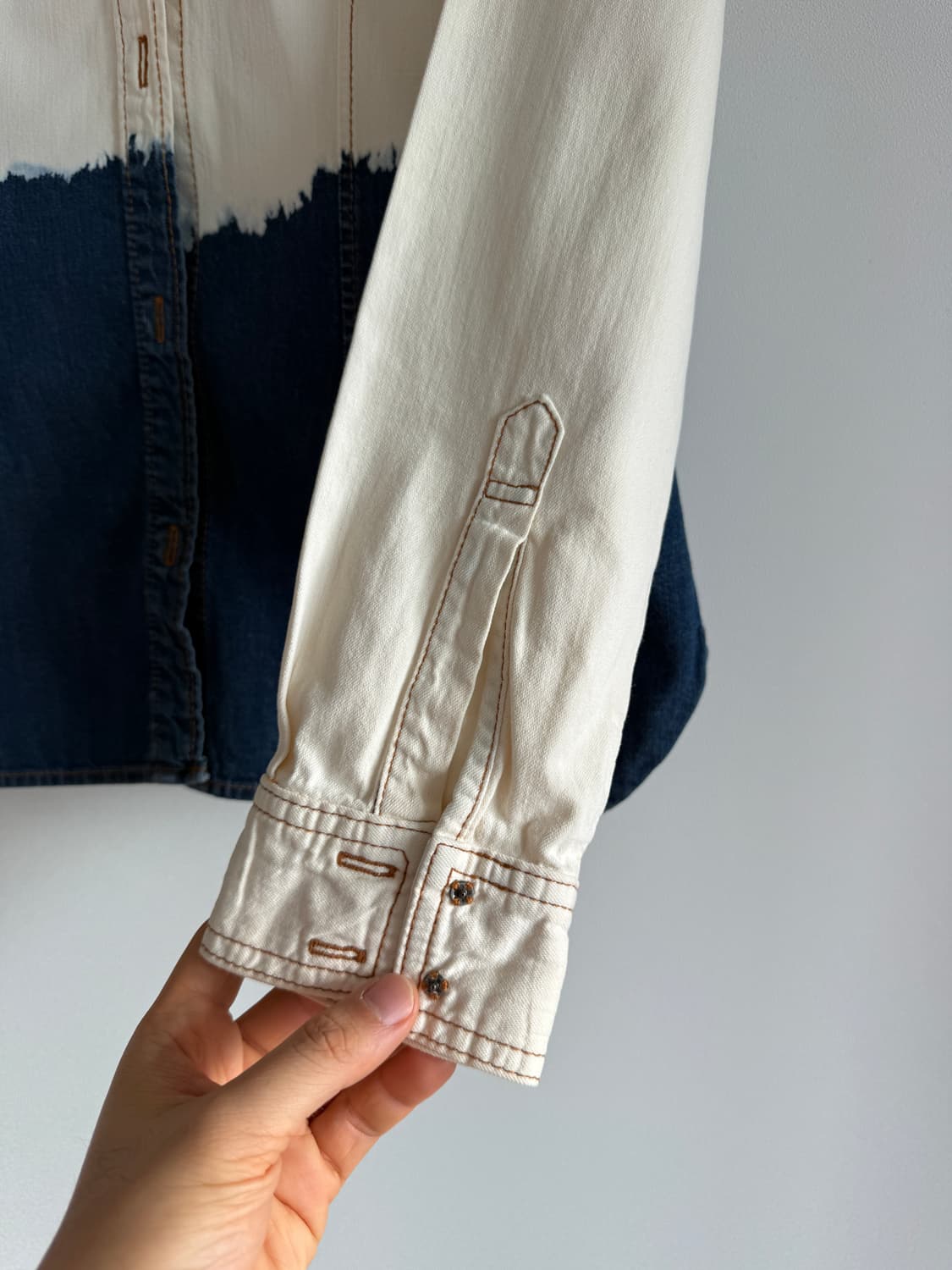 드리스반노튼(DRIES VAN NOTEN) 그라데이션 셔츠 상품이미지4