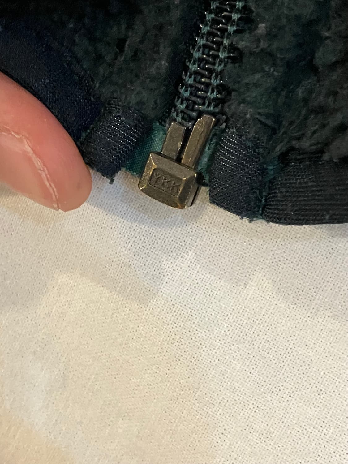 90s 파타고니아 레트로 X 파일 플리스 자켓 딥그린 상품이미지4