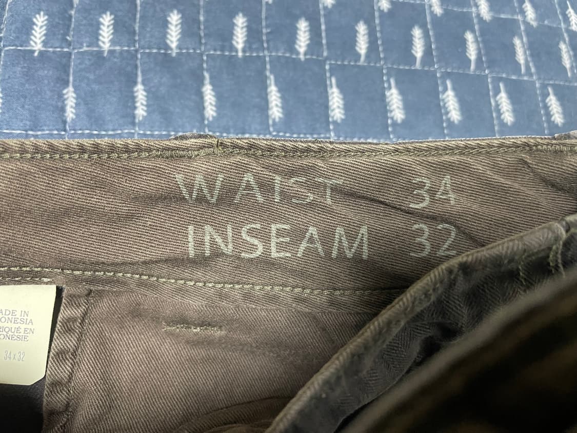 RRL 필드 치노 블랙 / 34*32 상품이미지3