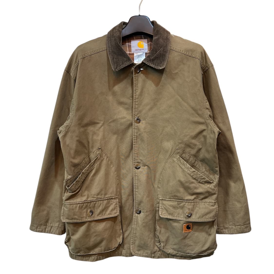 칼하트 안감 플란넬 덕 초어 자켓  상품이미지1