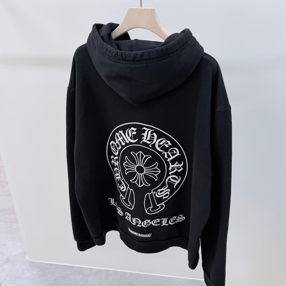 [S+급/L] 크롬하츠 로스앤젤레스 홀스슈 후드티 블랙 상품이미지2