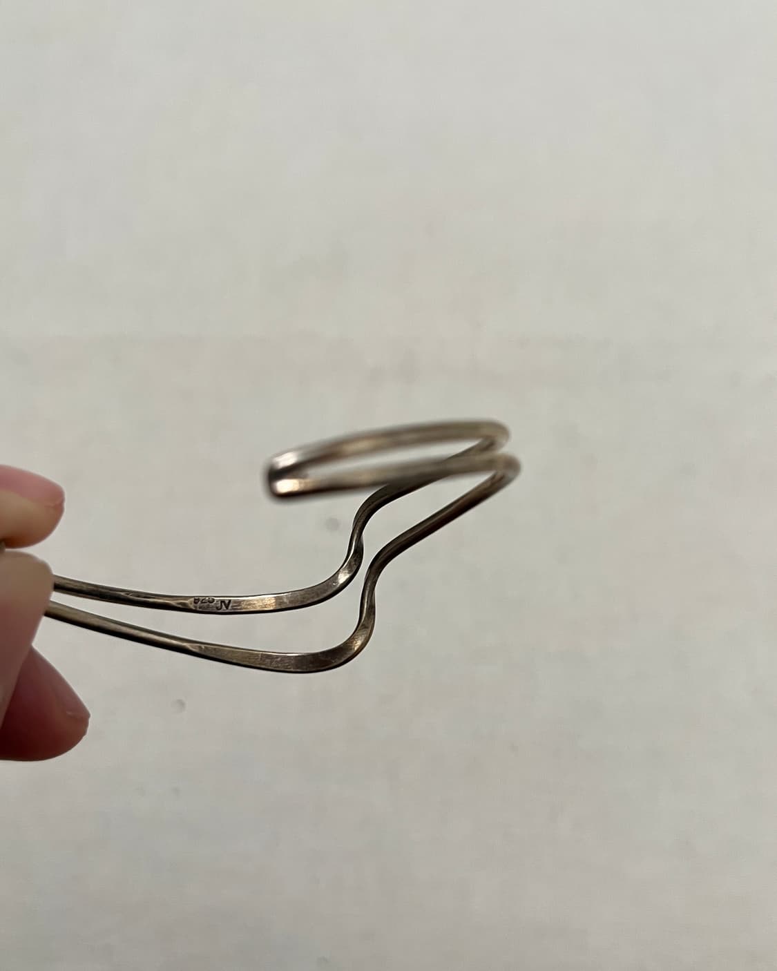 빈티지 멕시코 925실버 웨이브 커프 팔찌 vintage bracelet 상품이미지4