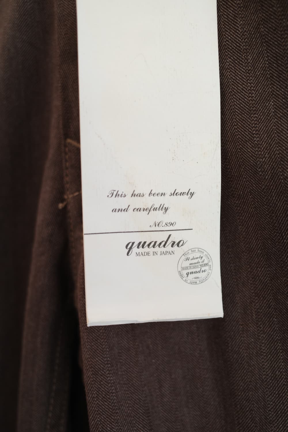 quadro 헤링본 워크 쇼츠 (MADE IN JAPAN) 상품이미지3