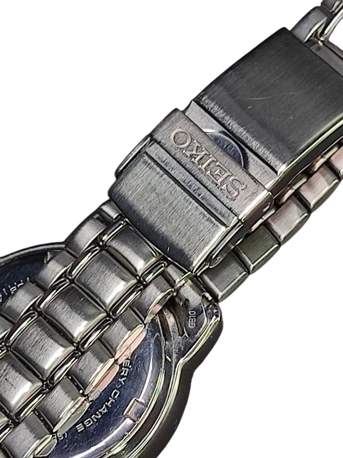 ​[RARE] 세이코 올실버 크림 다이얼 빈티지 시계 (남녀공용) 상품이미지4