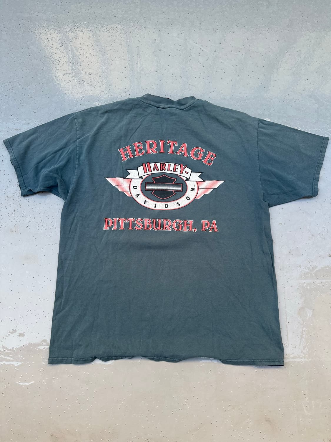 [할리데이비슨] •90s Vintage Short Sleeve Tee 상품이미지4