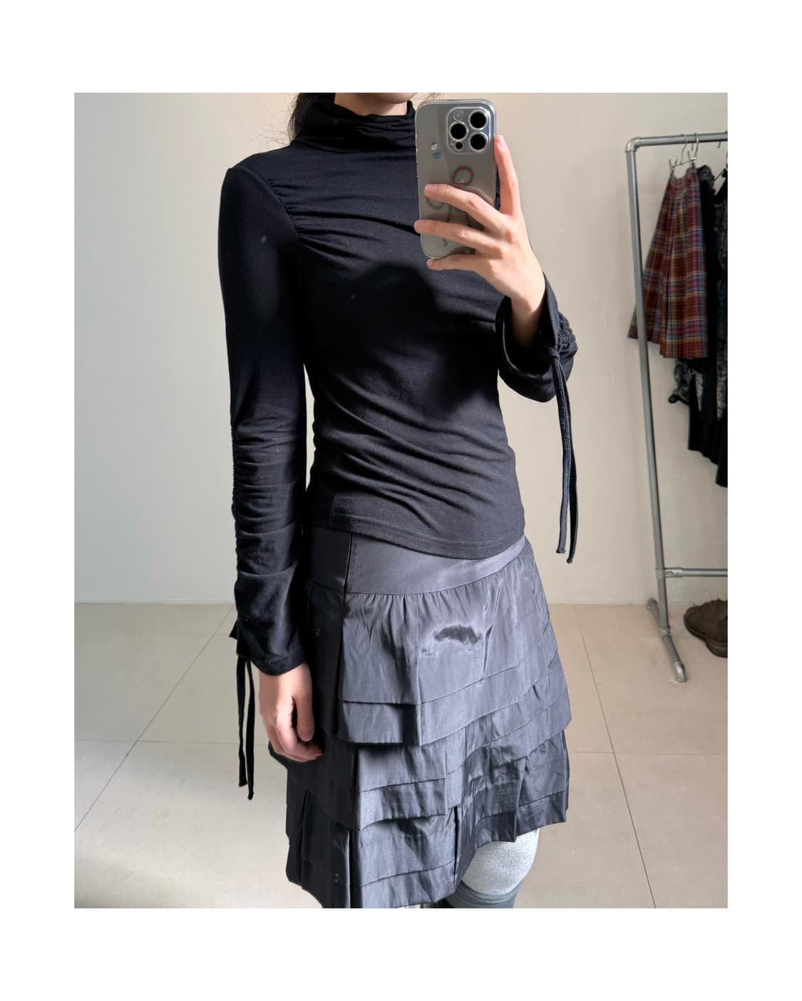 빈티지 셔링 티셔츠 상품이미지4