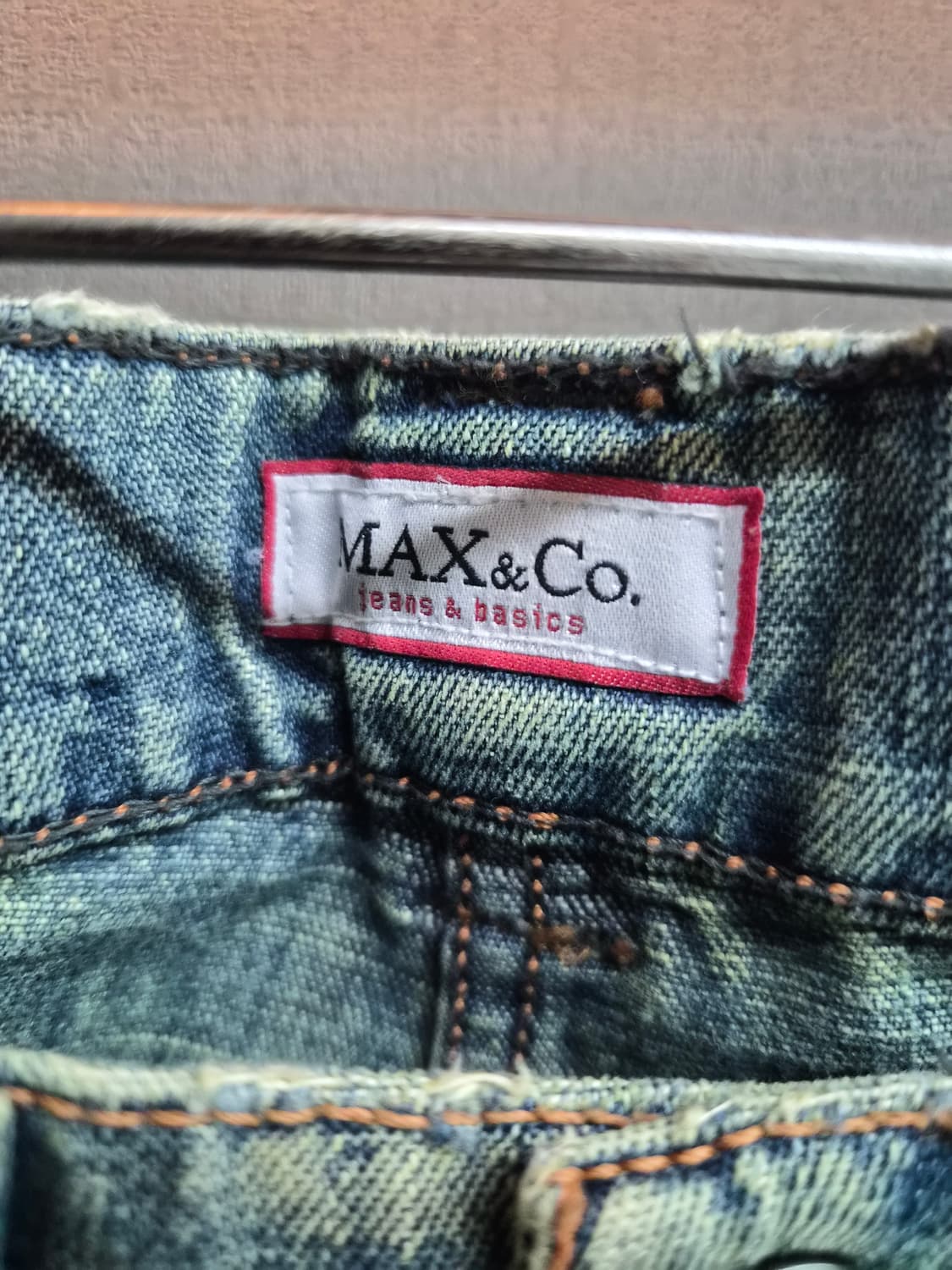 우먼 40) 막스마라 MAX & Co 워싱 데님 팝니다 상품이미지3