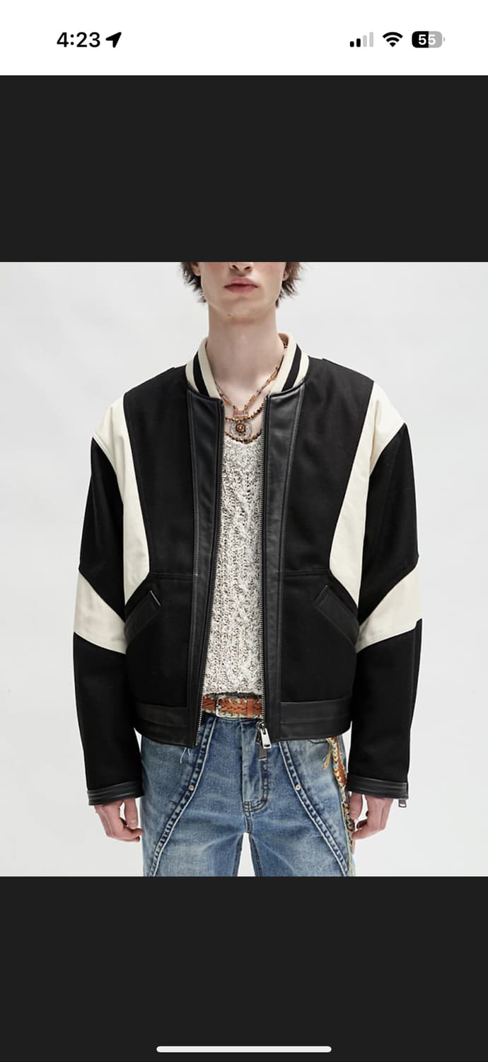 앤더슨벨 모터사이클 패디드 자켓 블랙 M 상품이미지1