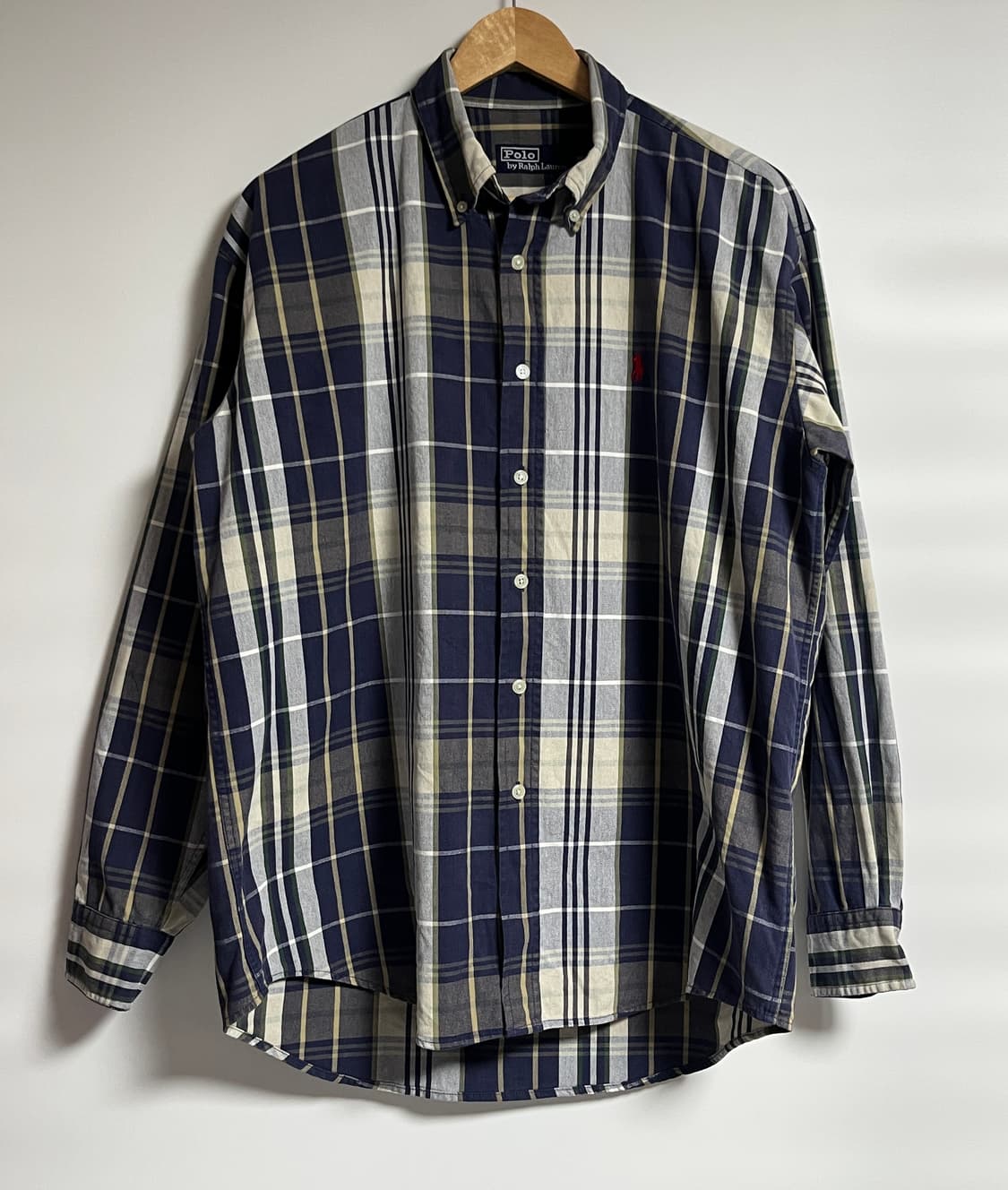 공용 폴로 랄프로렌 레드포니 체크 셔츠 남방 100 상품이미지1