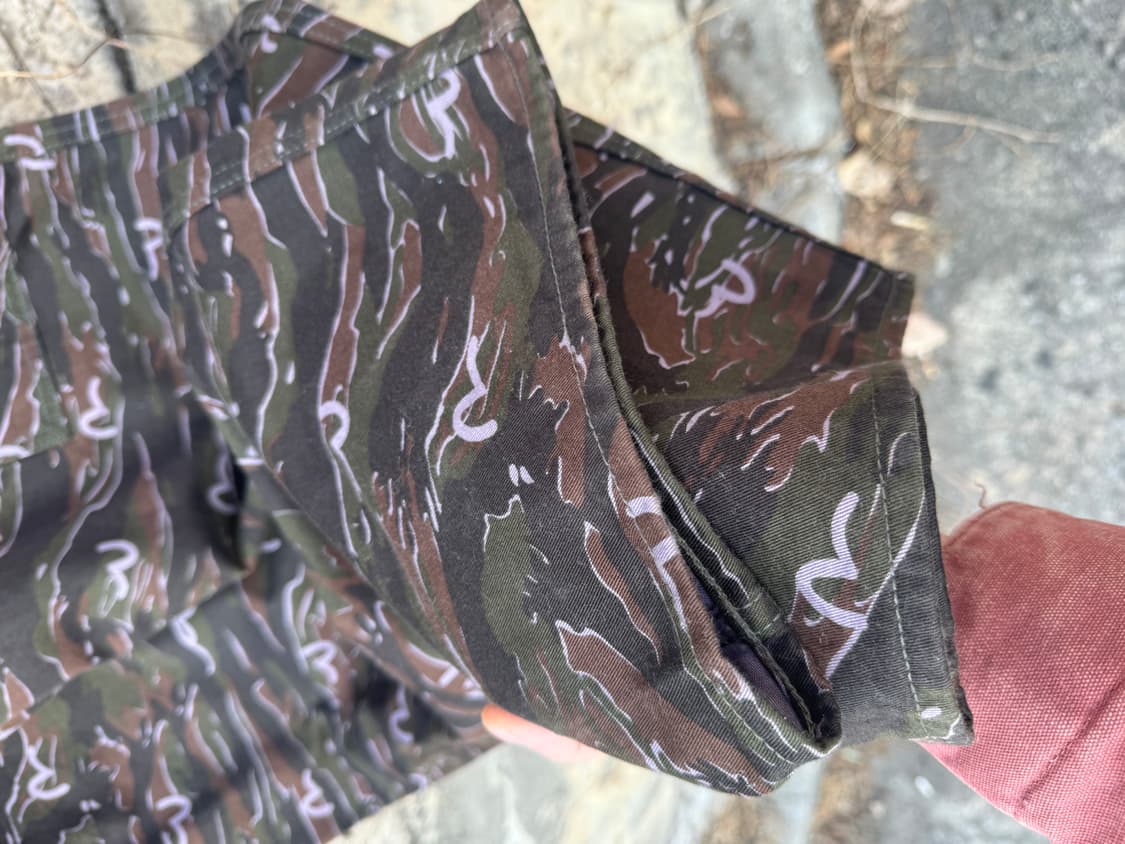 에비수 타이거카모 모노그램 가타카나탭 오버올 오버롤 멜빵 팬츠 바지 상품이미지7