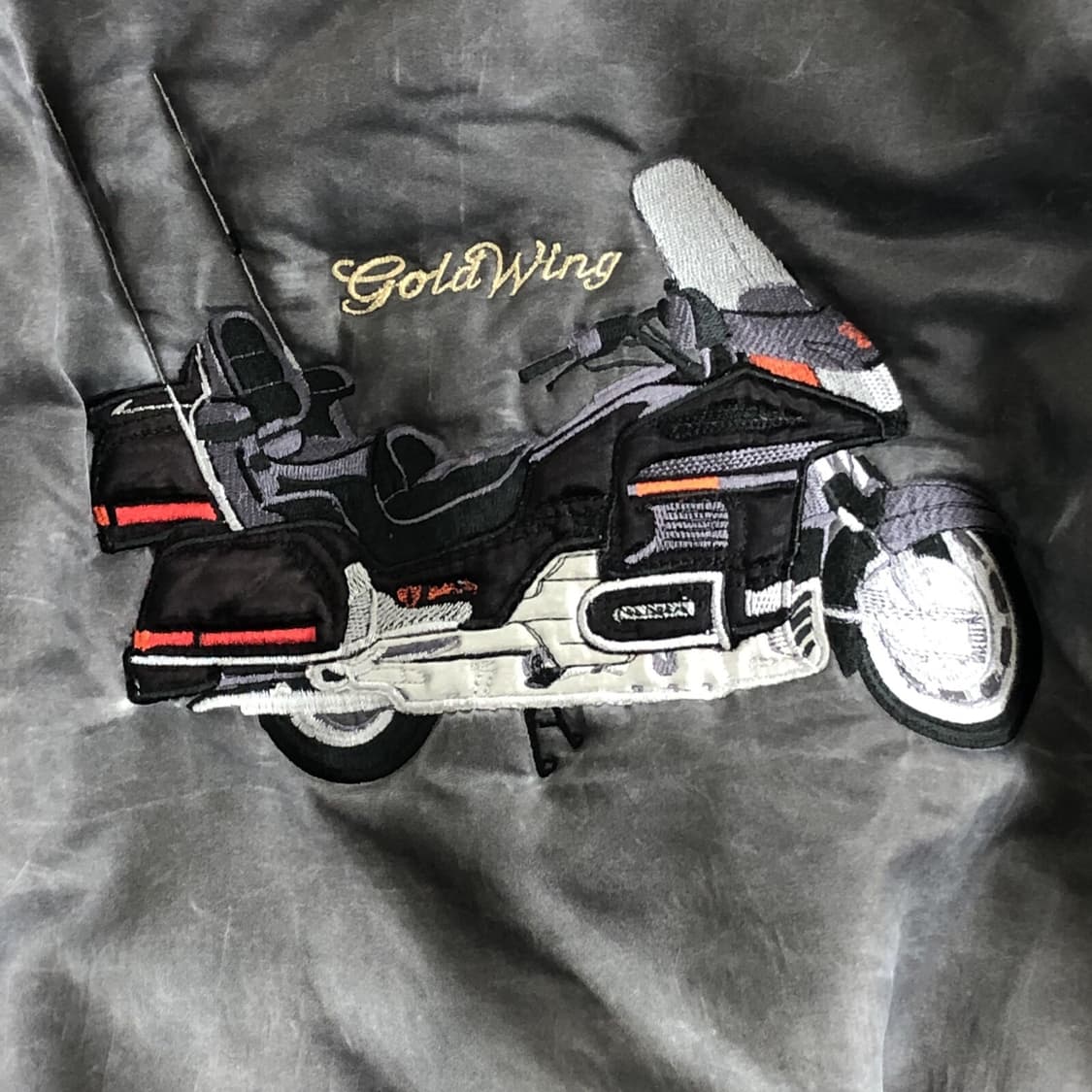 1987s 알파 혼다 골드윙 스페지알 포스 한정판 MA-1 자켓 상품이미지4
