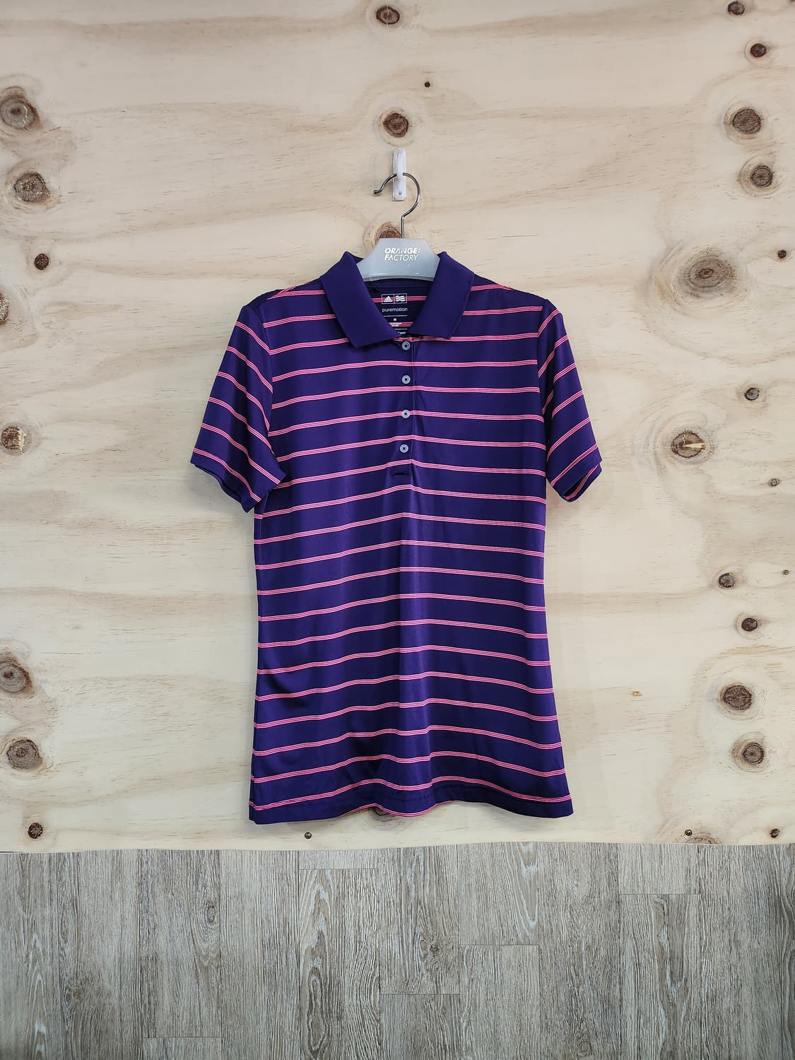 353) 아디다스 스트라이프 PK 폴로 골프 반팔티 상품이미지1