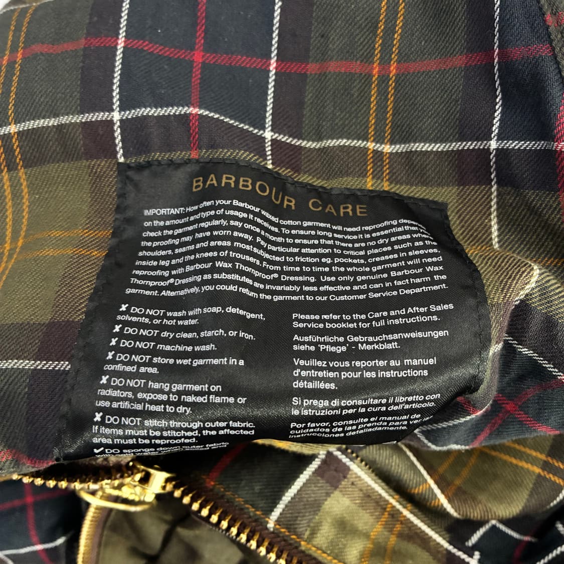 Barbour 바버 카키 코듀로이 카라 클래식 뷰포트 자켓 상품이미지8