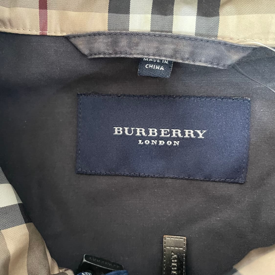 버버리 후드 코트 블랙 상품이미지9