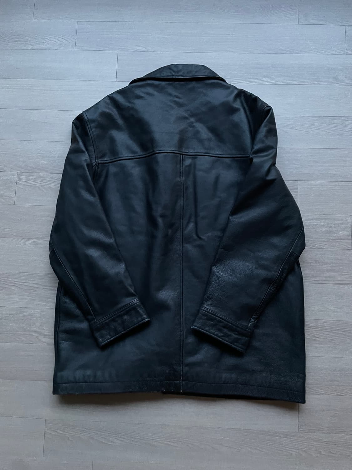 90s 올드갭 레더 카코트 gap carcoat 상품이미지2