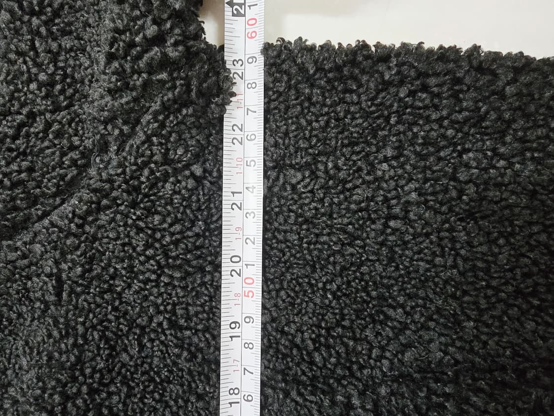 게스 블랙 뽀글이 플리스 집업 상품이미지7