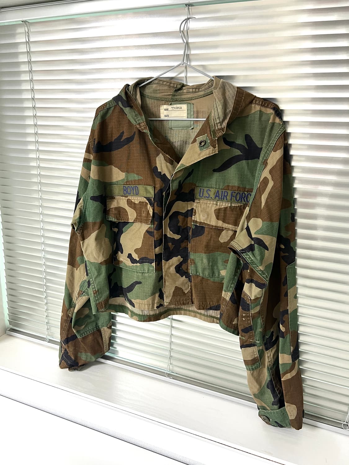 77CIRCA-CAMO HOOD JACKET 상품이미지1