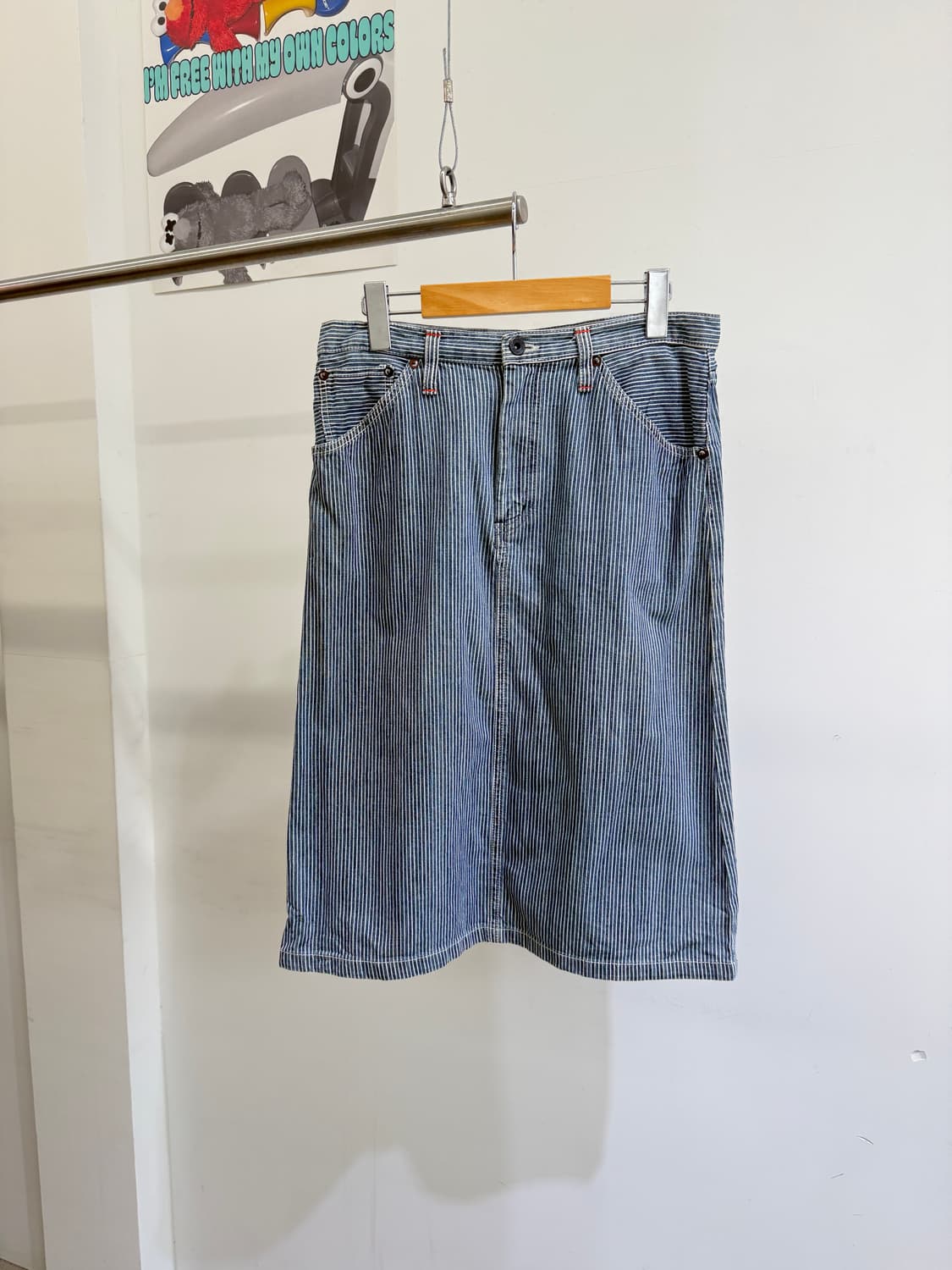 OLD CLOSE STUFF (Made in Japan) 미디스커트 상품이미지1
