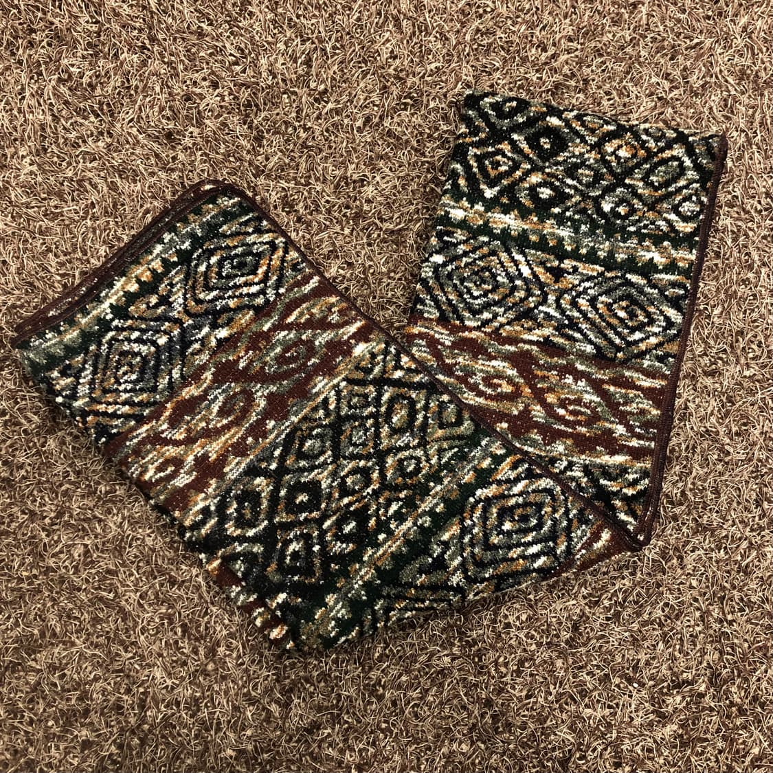 미쏘니 멀티컬러 패턴 울 머플러 상품이미지2