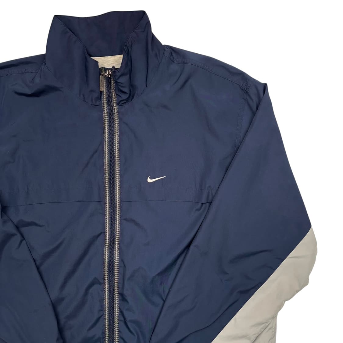 90s 나이키 올드스쿨 백 로고 네이비 바람막이 XL 상품이미지5