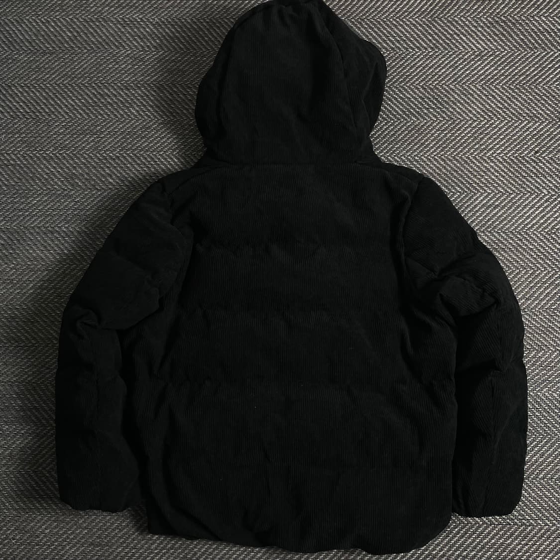 나인식스뉴욕 코듀로이 블랙 패딩 점퍼 y 3724 상품이미지6
