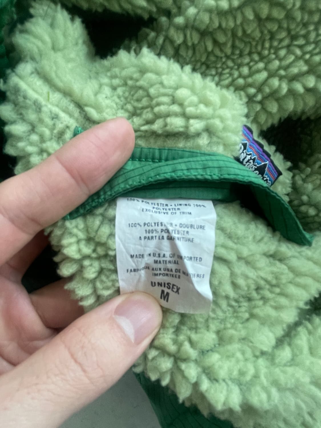 [M] 파타고니아 빈티지 글리세이드 스냅티 라이트그린 / 그린 상품이미지5