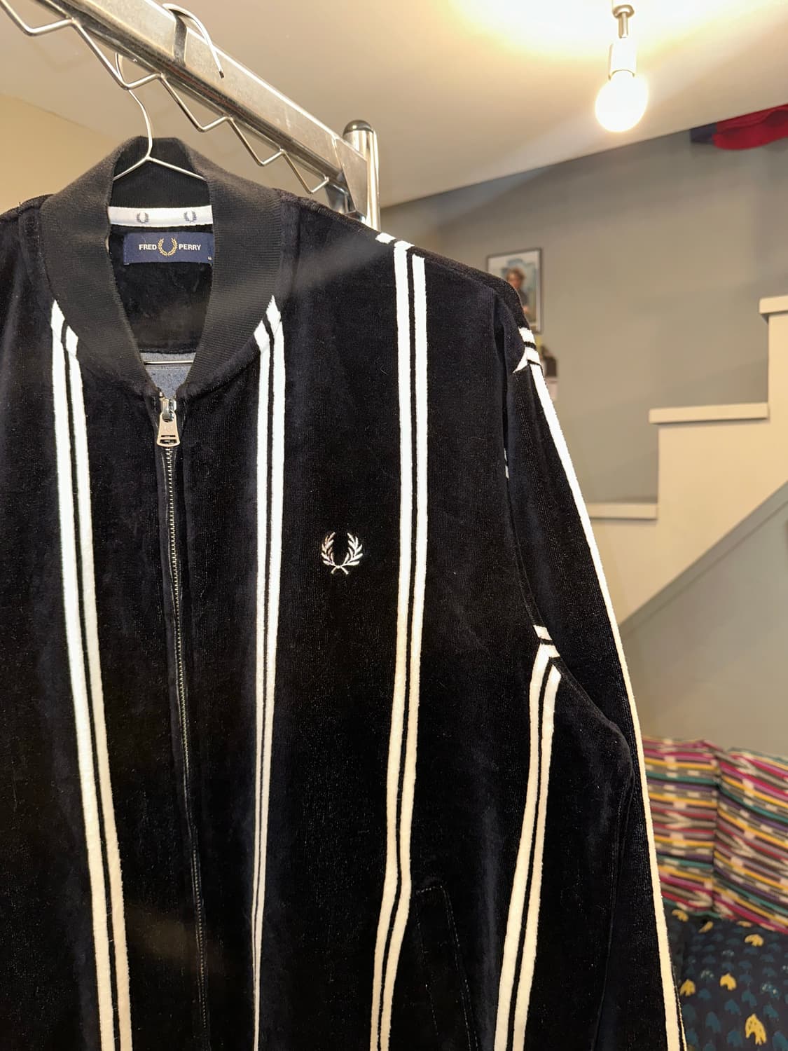 Fred Perry Japan vervet stripe jacket 상품이미지6