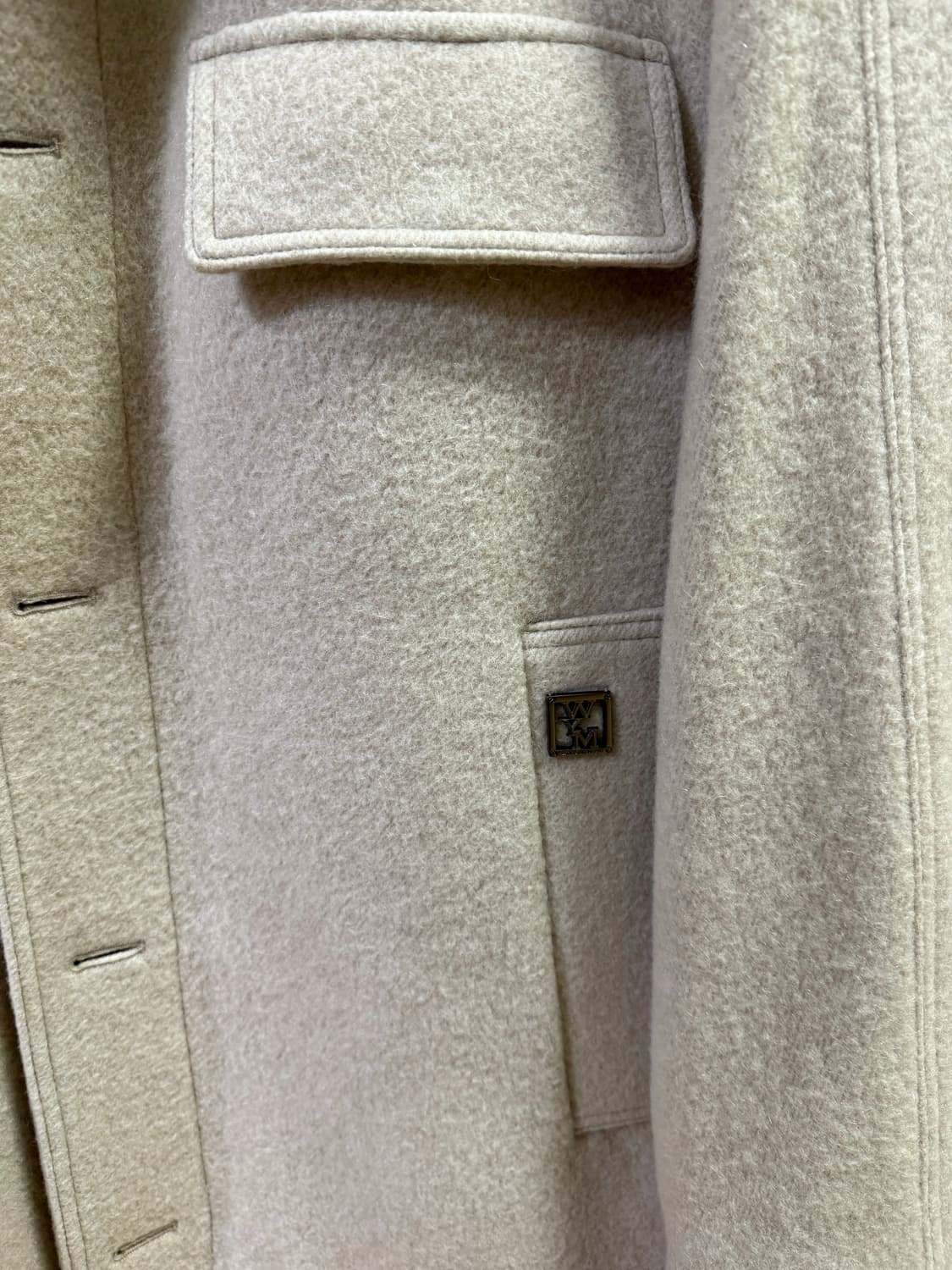 우영미 울 하프 코트 48 상품이미지2