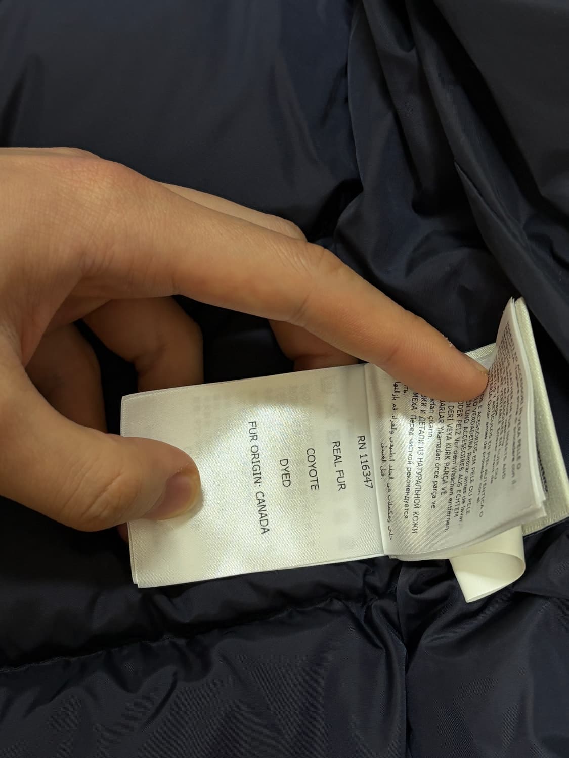 (매장판,최상) 20fw 몽클레어 클루니 3 네이비 몽클레어 마야프 패딩 상품이미지9